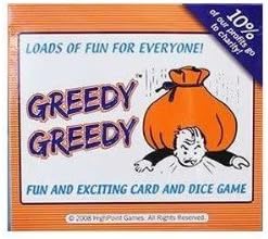 Greedy Greedy: Fun and Exciting Card &amp; Dice Game by Highpoint Entertainment