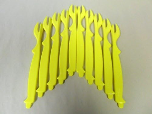 Spirit Brands Sea-Sheller for Crab, Lobster, Shrimp - 10 pack (Yellow)