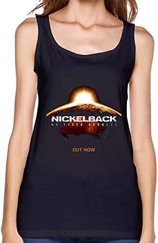 RUIFENG Women's Nickelback No Fixed Address Out Now 2015 Tour Tank Top Size XXL