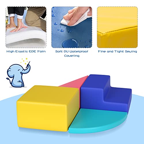 CMFYDAILY 4 Pieces Climbing Toys for Toddlers 13, Lightweight Couch