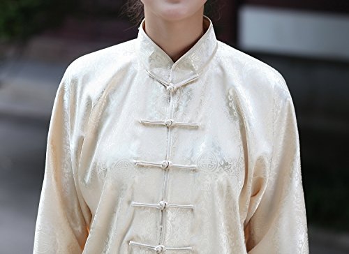 Shanghai Story Martial Arts Women's Tai Chi Uniform Silk Kung Fu Suit L 10