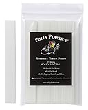Polly Plastics Heat Moldable Plastic Strips - 25 Strips, 1 x 8 x 1/16