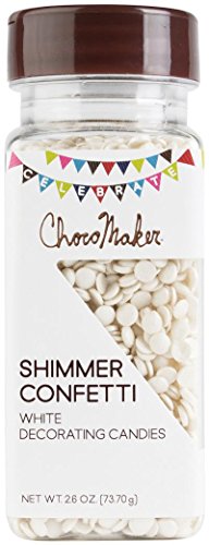 ChocoMaker White (R) Shimmer Confetti Jar 2.6oz