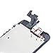 SANKA iPhone 5 LCD Screen Replacement White, Digitizer Display Retina Touch Screen Glass Frame Assembly for iPhone 5 - White (Free Tools Included)
