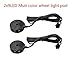 Kingshowstar LED Bike Wheel Lights, 2pcs LED Motorcycle Wheel Light Kit POD Accent Lights for Bicycle ATV Car, 5050 LED Light up Your Car