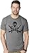 Pirate Skull and Crossbones Math Pi-Rate T-Shirt Funny Mathematical Shirt
