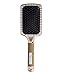 Hair Brush-Velvet Touch Paddle brush, Detangling Brush for Straightening & Smoothing Hair by Haveia(GOLD)
