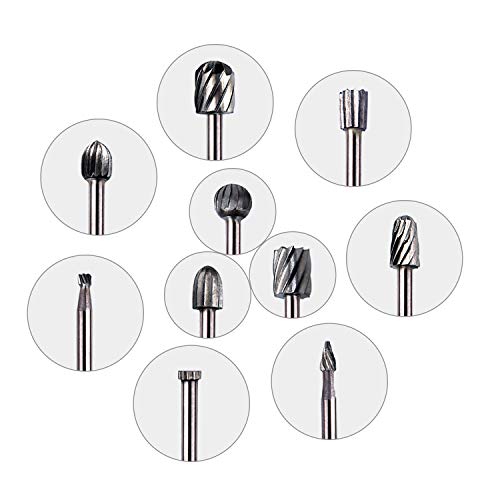 GOXAWEE-20-Piezas-Fresas-HSS-Encaminamiento-Router-Bits-Madera-Fresado-Fresas-3-mm-Broca-para-DremelAccesorios-para-Herramientas-RotatoriasBricolaje-Carpintera-Herramientas-de-Grabado