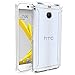 HTC Bolt Case, POETIC Affinity Series Premium Thin/No Bulk/Clear/Dual material Protective Bumper Case for HTC Bolt (2016) Clear