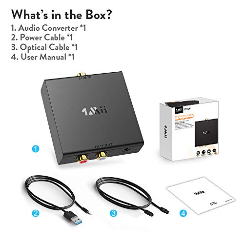 5 Digital+Converter+Optical+TOSLINK+Headphone