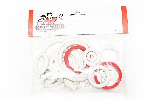 Game Room Guys Gottlieb Robo War Pinball White Rubber Ring Kit