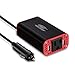 CRST 150W Car Power Inverter DC 12V to 110V AC Converter with 4.8A(Max) Dual USB Car Charger Adapter