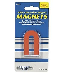 Red Cast Alnico 5 U-Shaped Magnet With