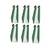 24 Piece Medium Heavy Duty Plastic Tent Nails Stakes Pegs Green/Black/Yellow