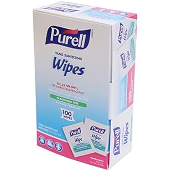 Amazon.com : Sani-Hands Hand Sanitizer Wipes 100 Packets