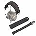 LIVIQILY Advanced Modular Headset Cover Headband for General Tactical Earmuffs Microphone Hunting Shooting Headphone Cover (Black)