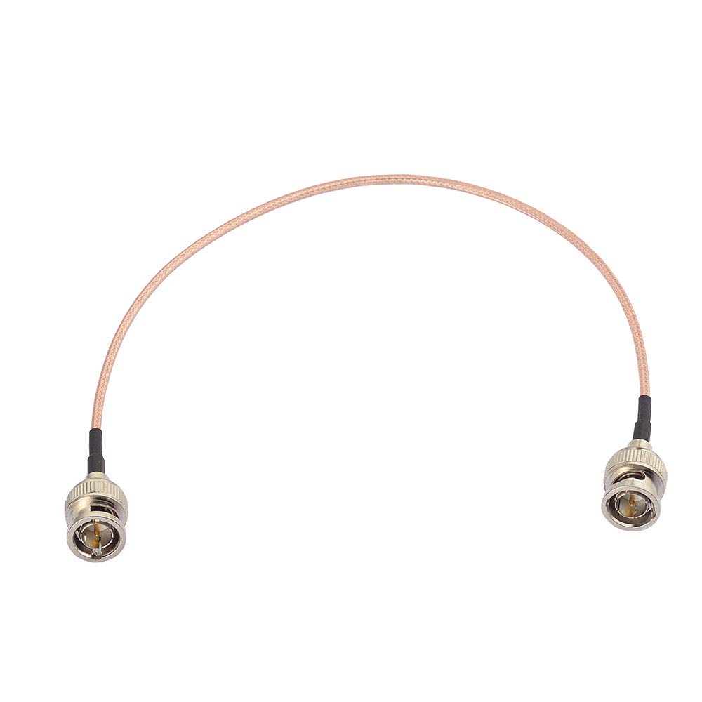 Eightwood SDI Cable BNC Male to Male 30cm RG179 Coaxial Cable for BMCC Blackmagic BMPCC HD Video Camera Flexible CB Radio Antenna — image 1