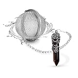 Taygate Healing Crystal Pendant Loose Tea Leaf