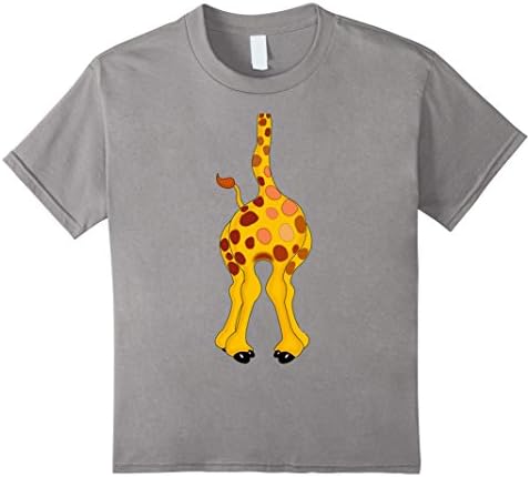Kids Giraffe Halloween Fancy Dress Animal Costume Shirt 6 Slate