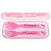 6 Pack Hello Kitty Plastic Flatware GoPak For Kids Reusable Fork & Spoon Lunch Silverware Sets