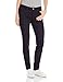 Dickies Women's 5-Pocket Slim Skinny Stretch Twill Pant, Black, 10 Regular