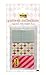 Post-it Pattern Flags, 60/On-The-Go Dispenser, 1 Dispenser/Pack, 1 in Wide, Carnival Pattern Collection (682-CANDY)