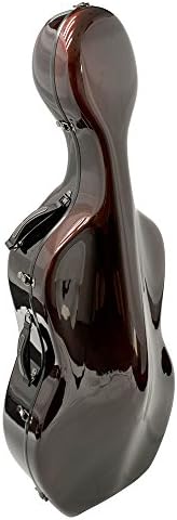 Enthral II Cello Case - Poly Carbon Fiber - Maroon