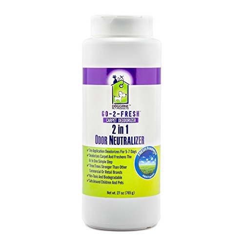 UPC 617390263788, Carpet Deodorizer, Odor Neutralizer &amp; Room Air Freshener by Doggone Pet Products - Neutralizes Funky House Odors Caused By Trashcans, Cigarettes, Pet Cages, Dog and Cat Pee, Vomit, Urine &amp; Malodors