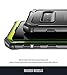 Poetic Galaxy S10 Rugged Clear Case, Full-Body Hybrid Bumper Cover, Support Wireless Charging, Without Built-in-Screen Protector, Guardian Series, Case for Samsung Galaxy S10 2019, Green