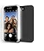 LuMee Two Selfie Phone Case, Black Matte | LED Lighting, Variable Dimmer | Shock Absorption, Bumper Case | iPhone 8 / iPhone 7 / iPhone 6s / iPhone 6