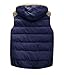 ZSHOW Women's Outwear Casual Thicken Qulited Hooded Vest Padded Fleece Jacket