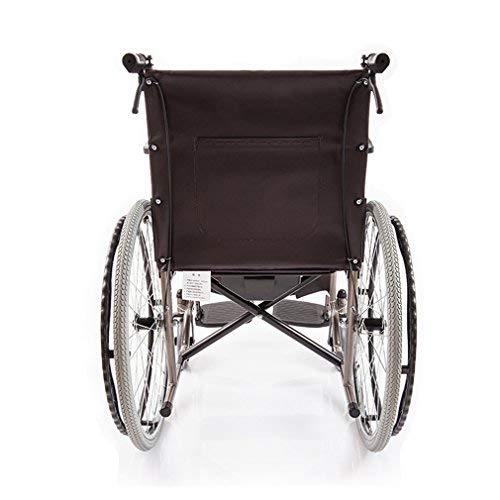 yuwell Premium Medical Multi-Function Folding Manual Commode Wheelchair with Handbrakes,Highly Adjus