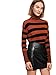 Floerns Women's High Waisted Faux Leather Bodycon Mini Skirt