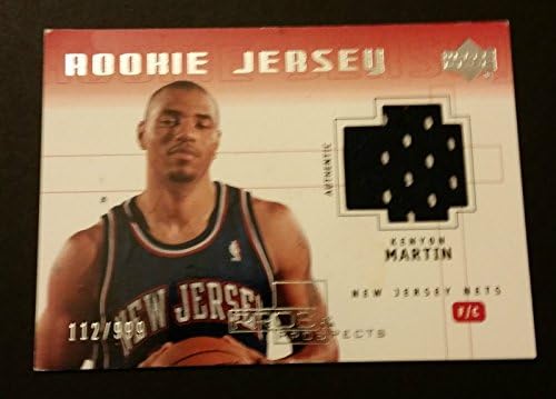 Kenyon Martin Nets Cincinnati 2000 Upper Deck Rookie Jersey Certified Jg4 At Amazon S Sports Collectibles Store