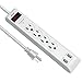 4-Outlet Surge Protector Power Strip (1 Pack)