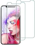 Bovon iPhone Xs Max Screen Protector (2 Packs) (2018), [Ultra Clear] [3D Touch] [Case-Friendly][Scratch Proof] Tempered Glass Film Alignment Frame for Apple iPhone Xs Max 6.5 inch (Clear)