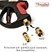 Thunder Hardware 4000psi Pressure Washer Spray Gun with Universal M22 Connector and 5 quick connect nozzles for Honda Excell Troybilt, Generac, Simpson, Briggs Stratton Pressure Washers
