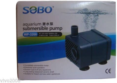 Ocean Wave Submersible Water Pump Power Head for Fish Aquarium and Home Fountains