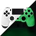 eXtremeRate® Glow in the Dark Soft Touch Replacement Shell Front Faceplate Cover for PlayStation 4 PS4 Controller Generation 1 and Generation 2