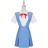 Weixu Women Dress Cosplay Costume Senior High School Uniform Blue Halloween