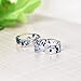 New Arrival Handmade Blue Color Dried Flowers Transparent Resin/Plastic Women/Men's Charm Ring