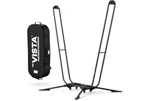 The Vista Hammock Stand by Yellow Leaf Hammocks - 330lb Max - Lightweight, Portable Hammock Swing Chair Stand, Easy Assembly, Compatible with Yellow Leaf Hammock Chairs Only, Color: Deep Charcoal