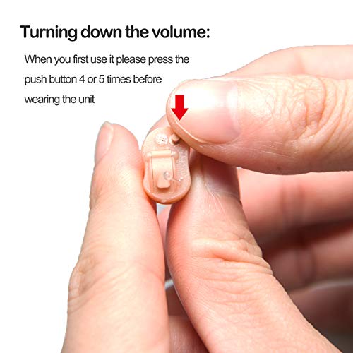 LAIWEN Hearing Amplifier for Adults CIC with Digital Noise Reduction Hearing Enhancement - Thumbnail 3