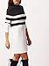 ROMWE Women's Long Sleeve Loose Cotton Shift Dress