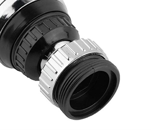 2PCS 360 Rotate Swivel Kitchen Faucet Adapter Bathroom Water Saver Tap Filter Faucet Nozzle for Restaurant,Home,and Hotel