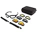 KEMIMOTO Polarized Motorcycle Glasses, Riding Goggles with 4 Lens Kit for Outdoor Activities