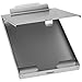 Blue Summit Supplies Aluminum Storage Clipboard, 1 Compartment, Large Heavy Duty Clip for Letter Paper, Great for Office, Jobsite or Classroom