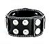 Black Metal Pentagram Wristband Gothic Bracelet