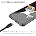 iPhone 6S Cases,iPhone 6 Cases with Cute Cartoon Design,[Four Corners Thicken Shockproof] Tempered Glass Pattern Painted Mirror Bumper Cover Case for iPhone 6/6S-Rock Unicorn