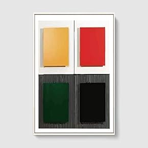 SIGNFORD Framed Canvas Home Artwork Decoration Lines Art...